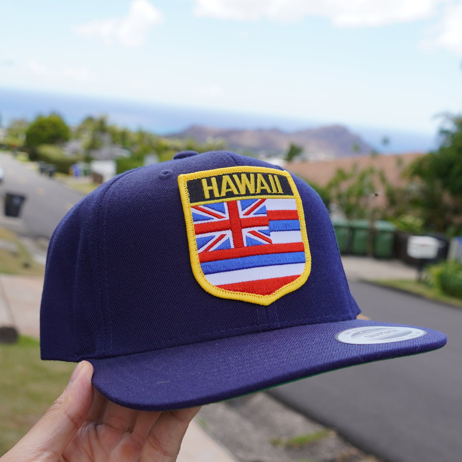 Hawaii Flag Patch Cap